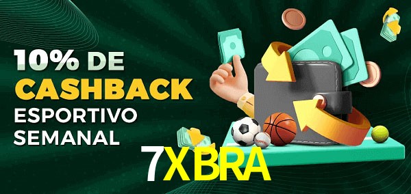 10% de bônus de cashback na 7XBRA